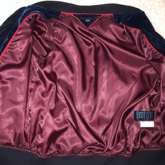 Tommy Hilfiger navy blue bomber jacket - Picture 6 of 6